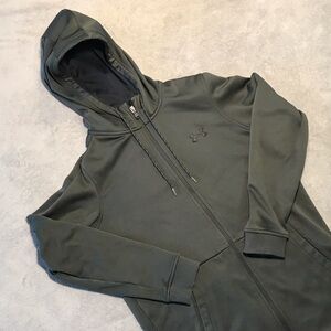Under Armour Baroque Green Full-Zip Hoodie